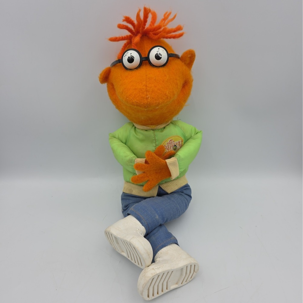 Rare Jim Henson Muppets Scooter Doll 1976 Vintage Fisher Price See Pictures